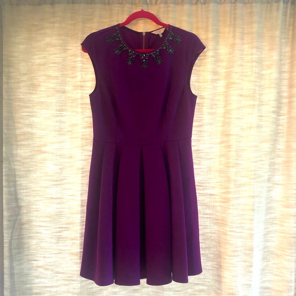Ted Baker Purple Dress